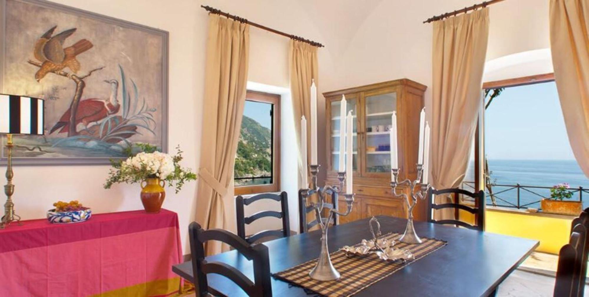 Torre Sponda - Casa Grande, Private Beach Positano Ngoại thất bức ảnh